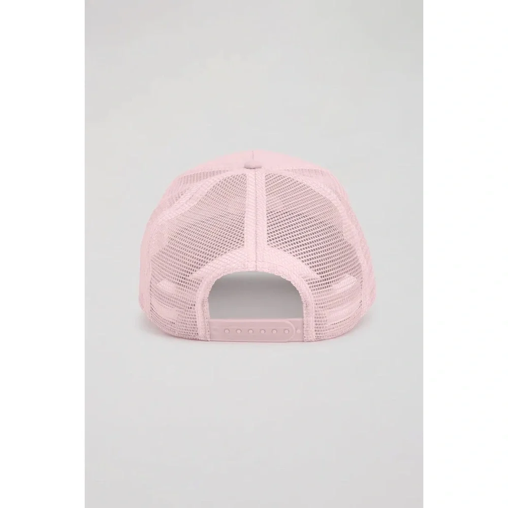Alo Yoga District Trucker Hat Powder Pink